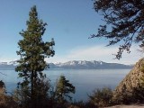 cave rock, hiking, lake view, mountain view