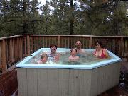 large decks, hot tub, bbq, grill, barbecue, propane, patio furniture